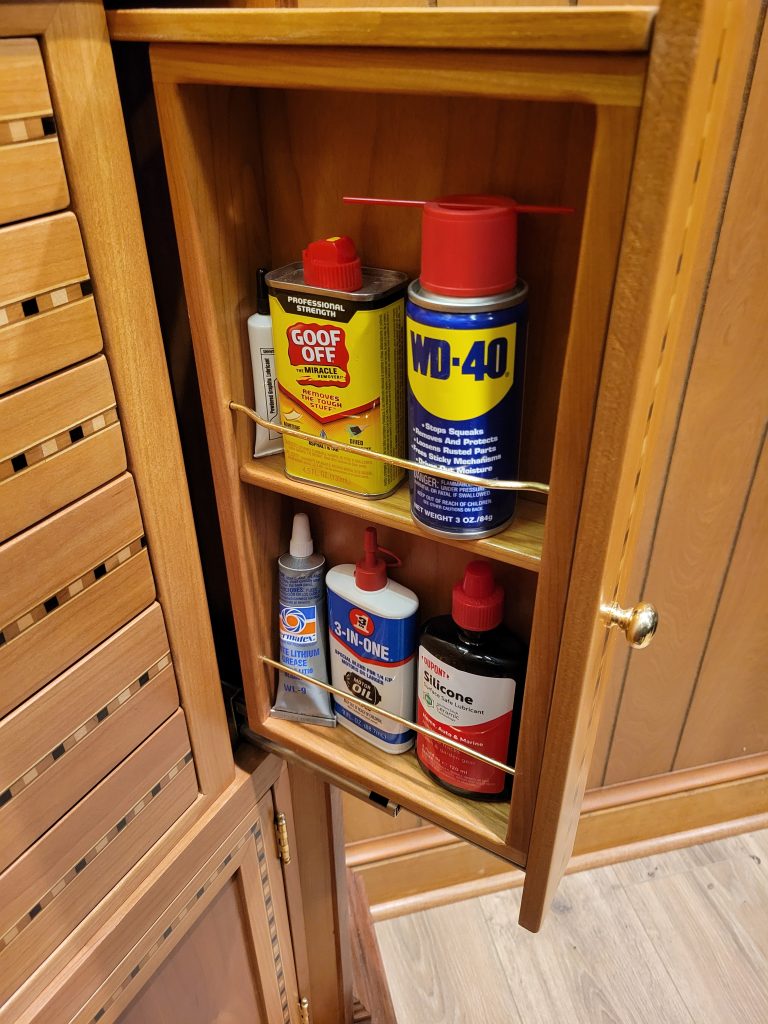 Custom Tool Chest with Concealed Compartments
