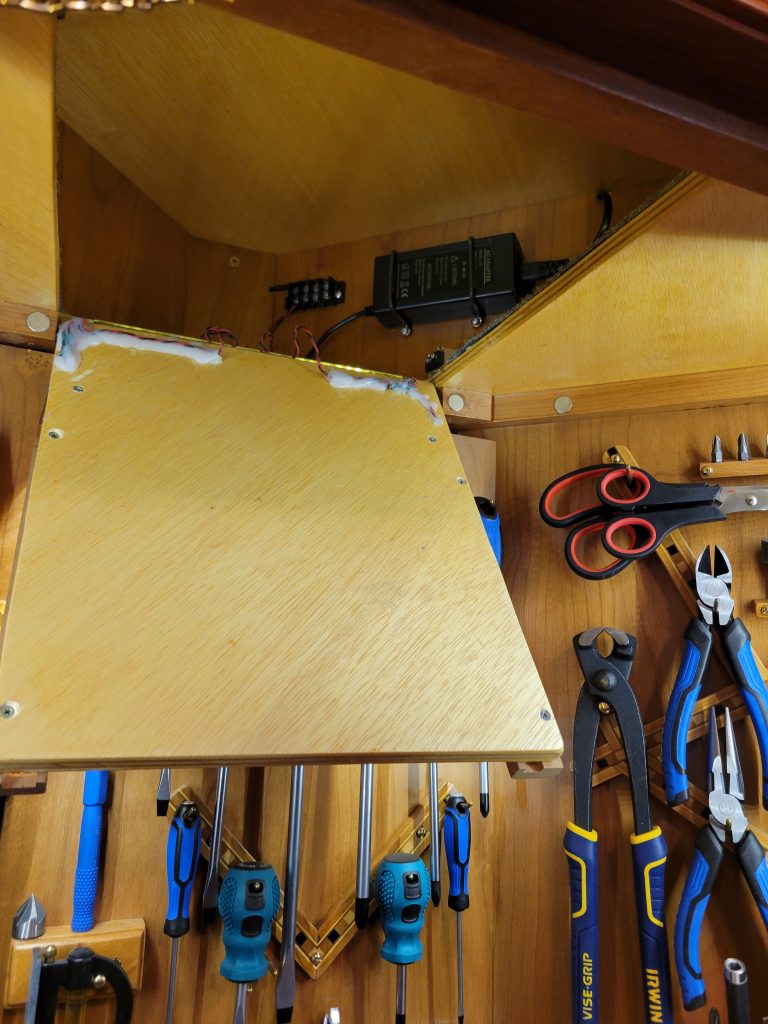 Custom Tool Chest with Concealed Compartments