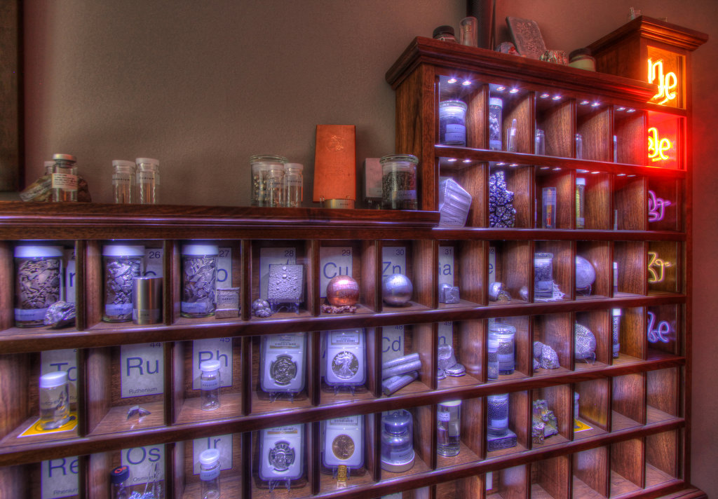 One-Of-A-Kind Periodic Table Wall Unit