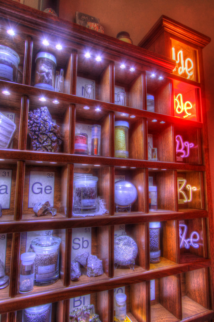 One-Of-A-Kind Periodic Table Wall Unit